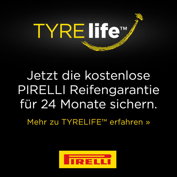 Pirelli Tyrelife - kostenlose Reifengarantie